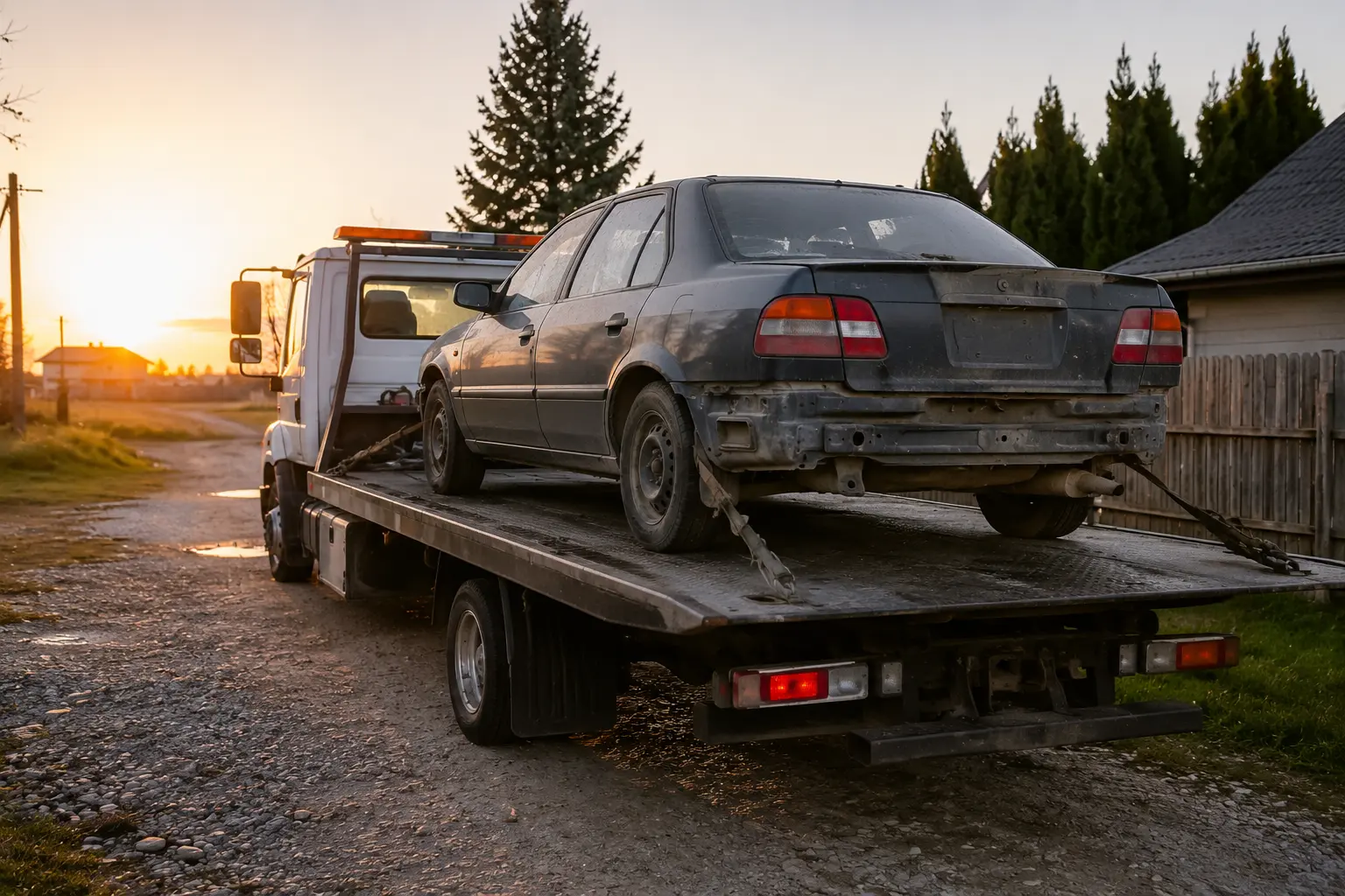 Scrap car removal High River