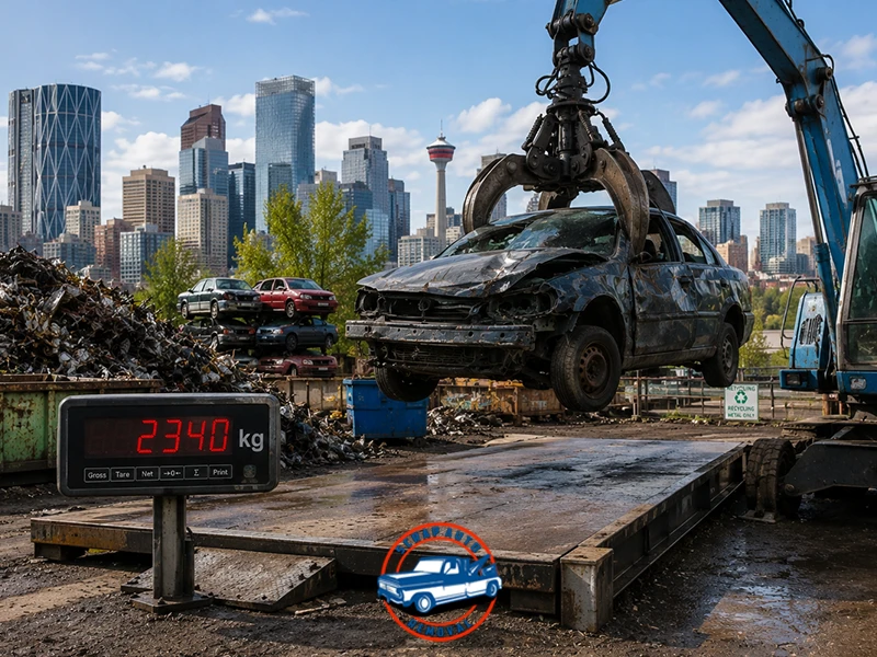 Scrap Auto Removal Calgary Scrap Weight value