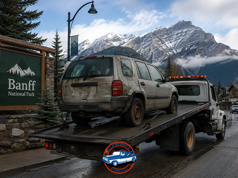 Banff, Alberta Scrap Car Pickup: Cash for Mountain-Worn Vehicles