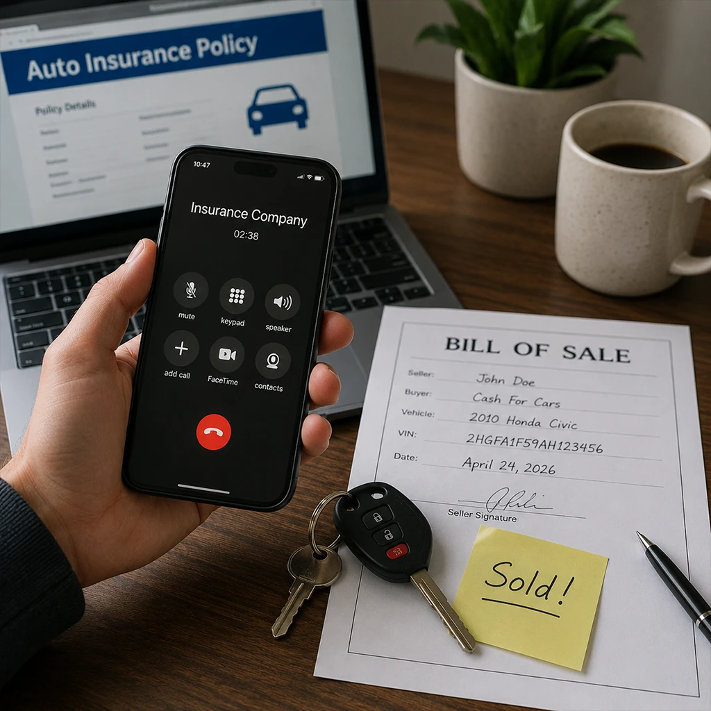 What Happens to Your Insurance After Selling Your Car for Cash?