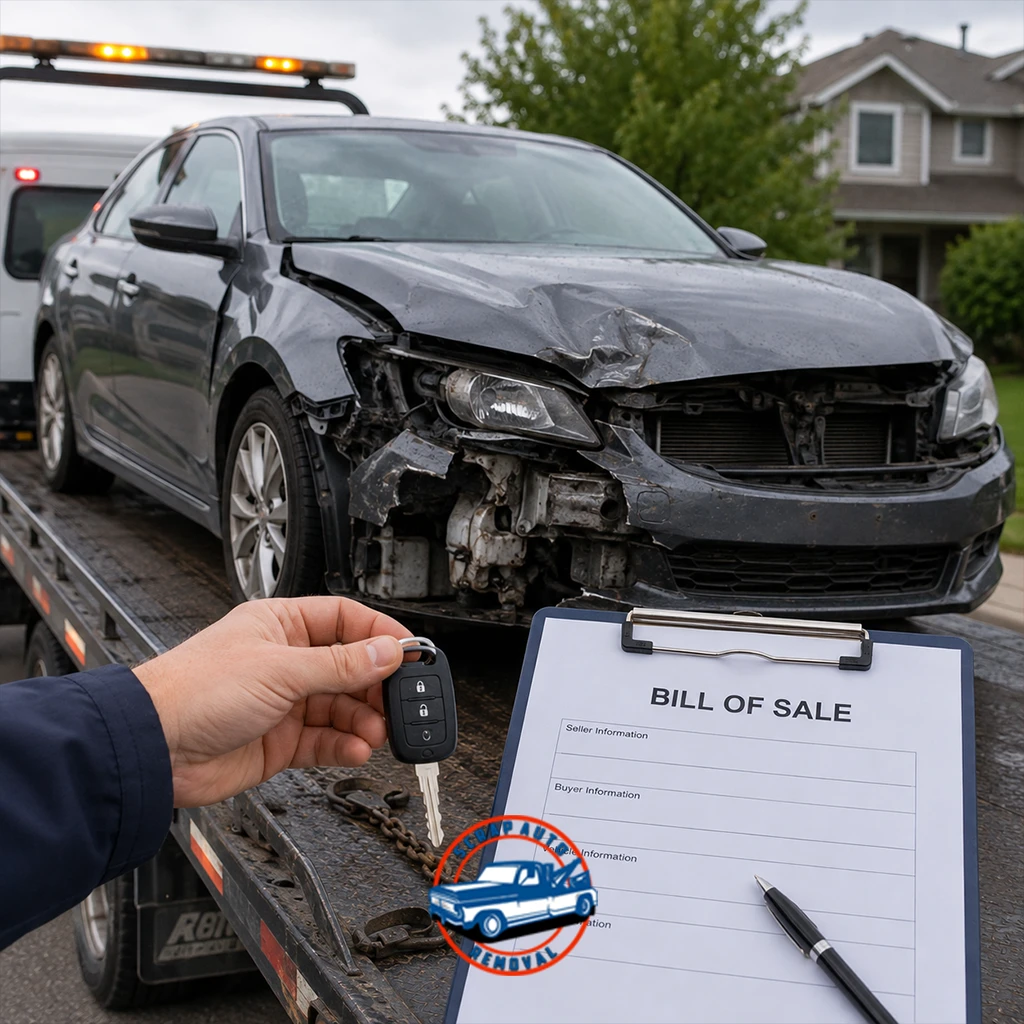 Sell a Car With Accident Damage in Alberta
