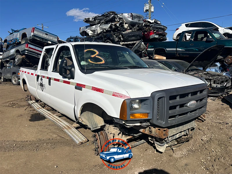 Scrap Truck in a Scrap Yard