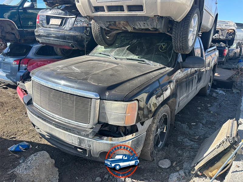 Truck in a Scrap Yard