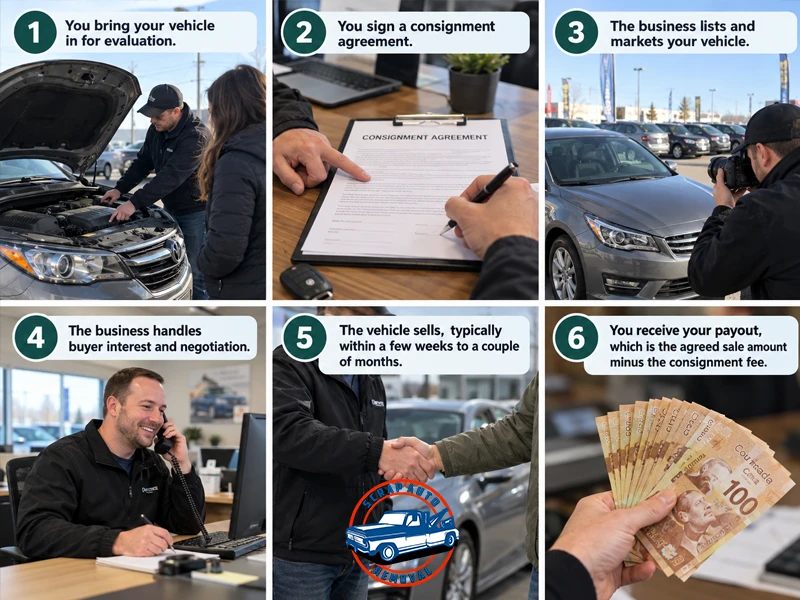 How Car Consignment Works, Step by Step